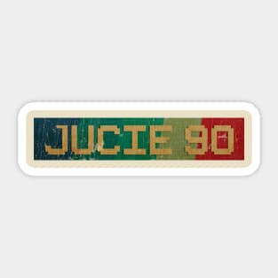 Juice 90 - RETRO COLOR - VINTAGE Sticker